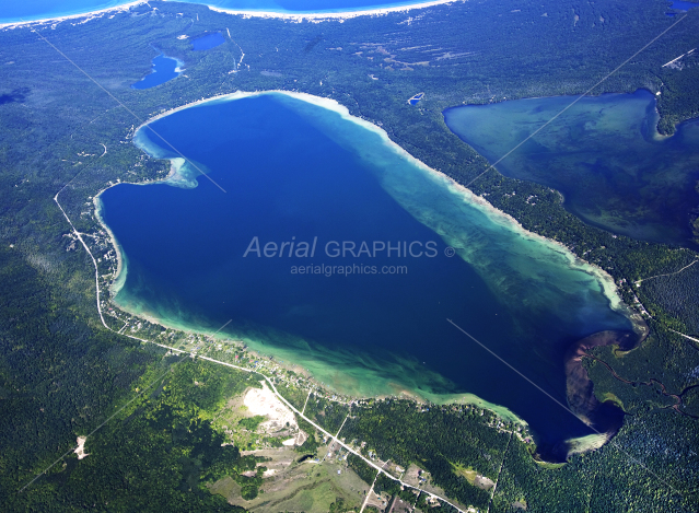 Platte Lake in Benzie County, Michigan